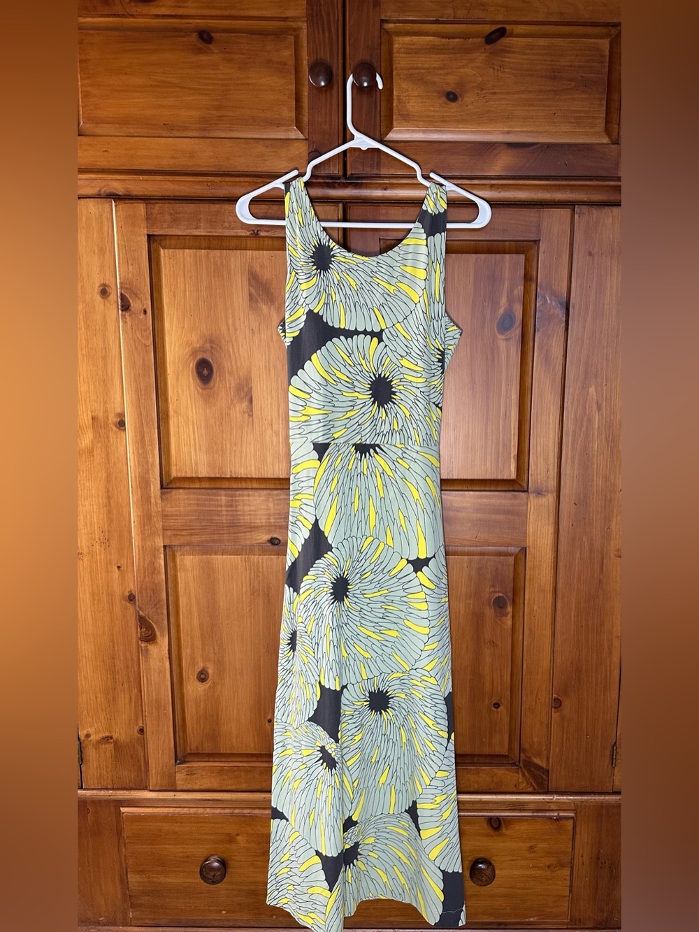 SKFK Keila Women’s Sleeveless Floral Maxi Dress